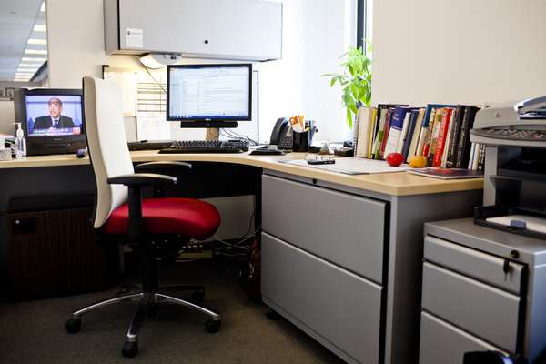 Melhem’s desk