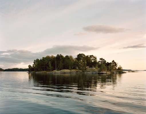 The island is a short boat journey into the northern Swedish archipelago