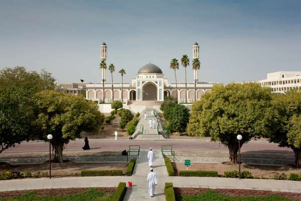 Mosque on a university campus