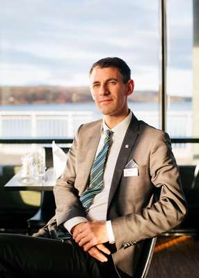 Thomas Hjellestad, manager of Thon Hotel Kirkenes 