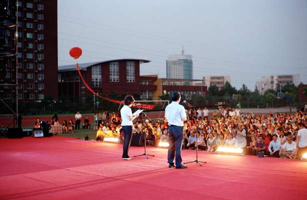 Speakers at the opening ceremony