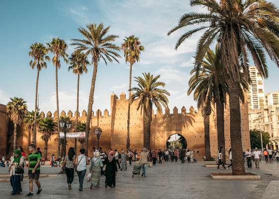 Entrance to Kasbah Oudayas Medina