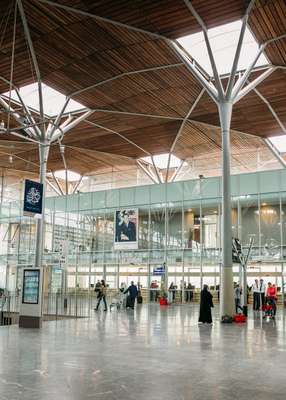 Casablanca port railway station