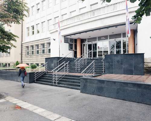 Vukcevic’s office on Ustanicka Street