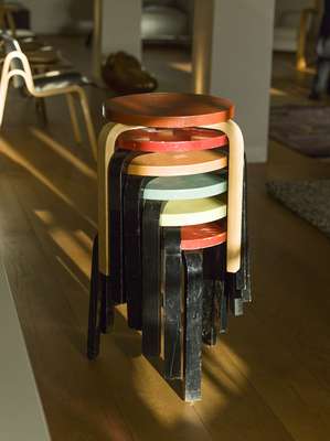 Stool 60s by Alvar Aalto (designed in 1933)  