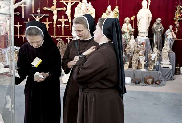 Nuns out for a browse