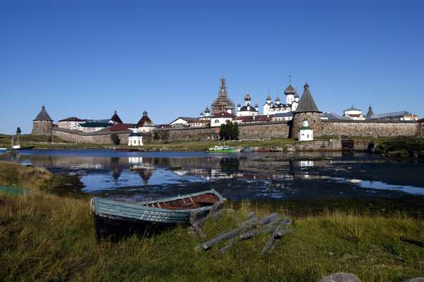 Solovki monastery on the White Sea