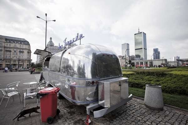 Diner van in Warsaw  