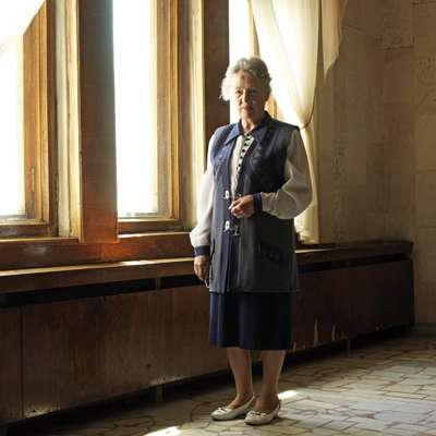 Ludmila, a curator at the Kaliningrad Museum of History & Arts