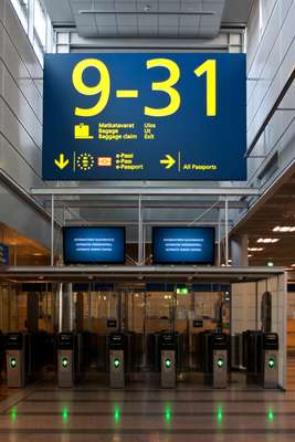 Munich and Helsinki airports