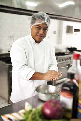 Making ‘causa’ from mashed potato