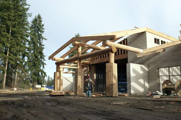 New Tulalip Museum under construction
