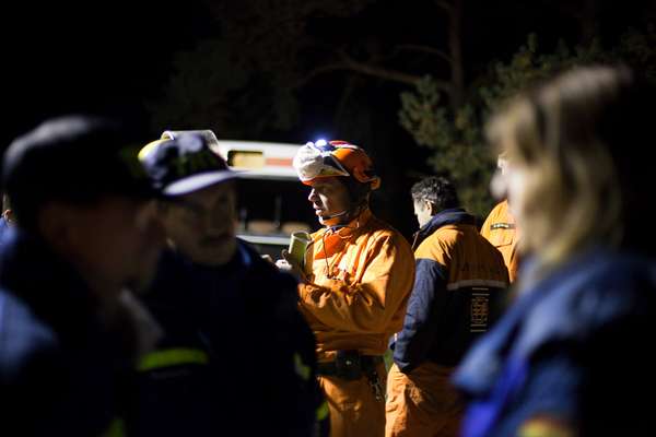 Dutch team leader at an international training event