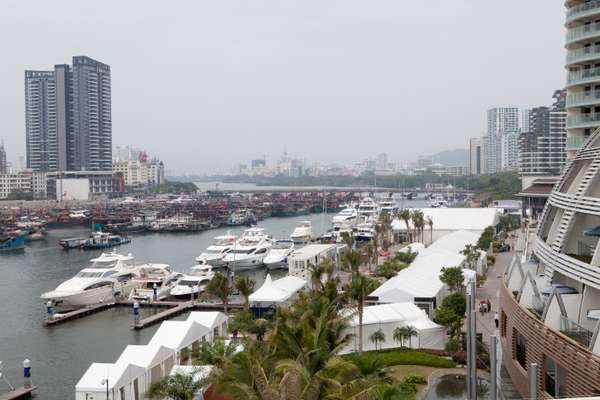 View of Phoenix Island from Sanya