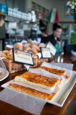 Focaccia at Il Forno 