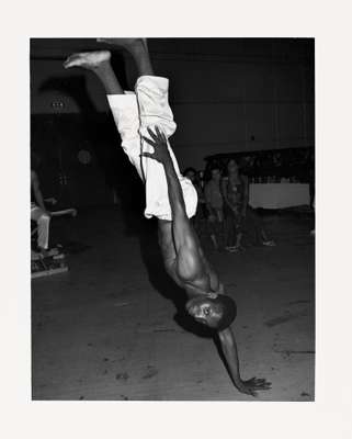 Brazilian capoeirista