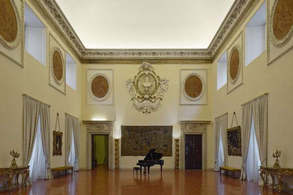 Most of the embassy’s receptions and music events are held in the Sala dei Palestrina

