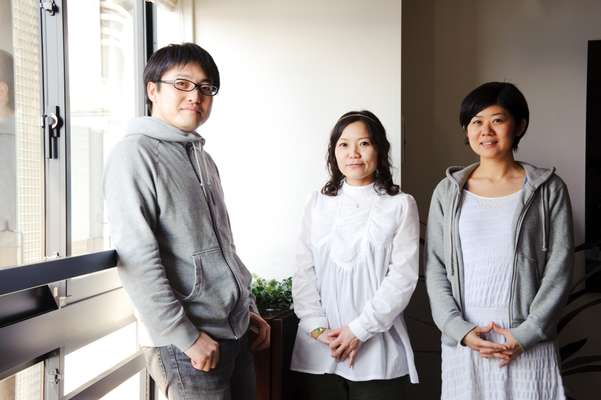 Ryutaro Matsuda, Keiko Akatsuka and Orika Uchiumi