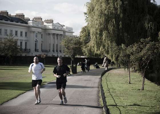 Regent's Park runners