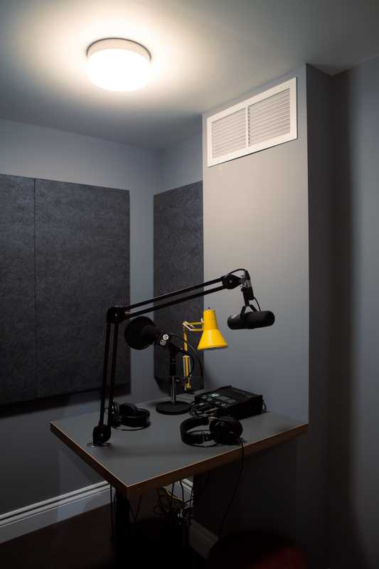 The M24 radio studio