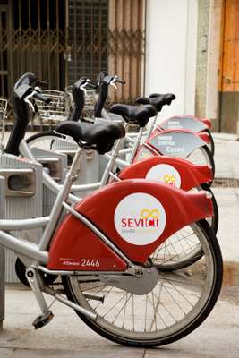 Sevici rental bikes