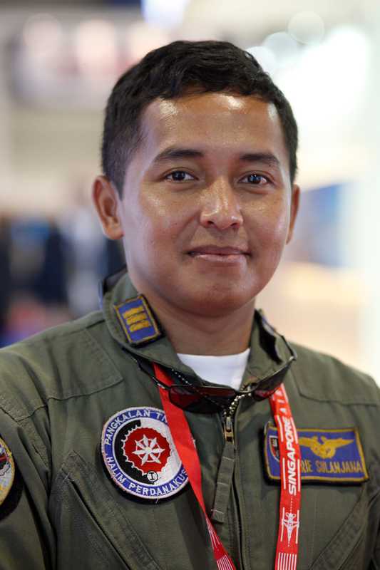 Arie Sulanja of the Indonesian Air Force 
