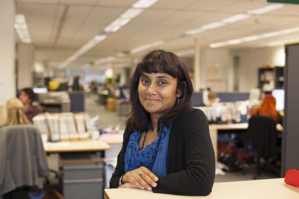 Senior executive editor Pam Das has been on the team for 11 years