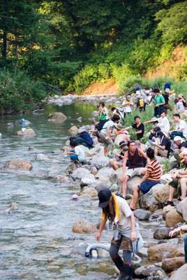 Chilling-out by the river