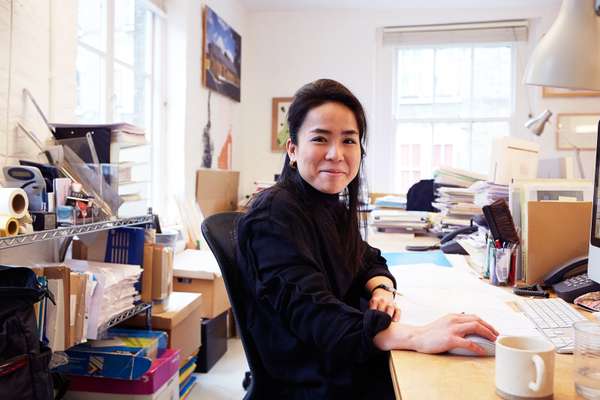 Erika Suzuki at Shimazaki’s studio