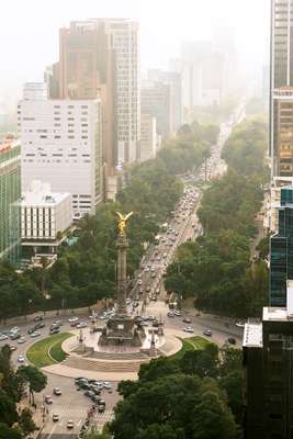 Angel of Independence on Paseo de la Reforma