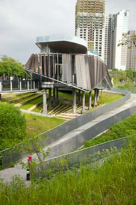 Taichung's newest park, Maple Garden