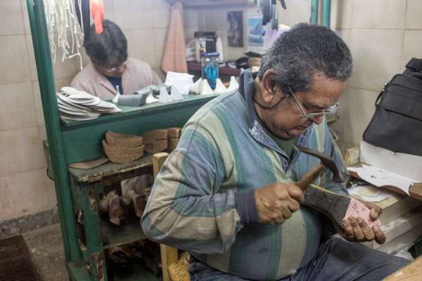 Every shoe is carefully made by hand