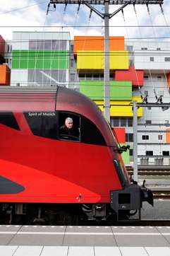 ÖBB's Railjet service, Vienna to Munich