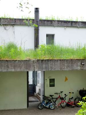 Bikes pile up in the streets outside the doorways