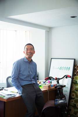 Founder and chairman Ken Hasebe