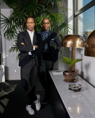 Byron (left) and Dexter Peart, Want les Essentiels de la Vie