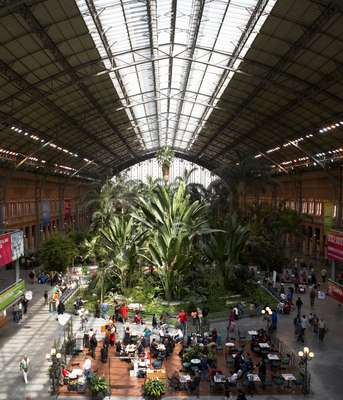 Atocha train station jungle