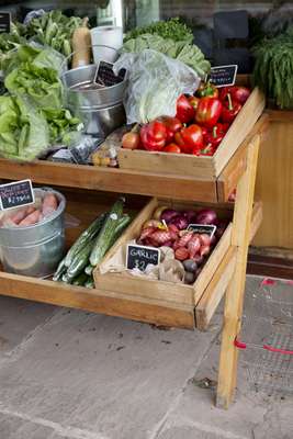 Vegetable display