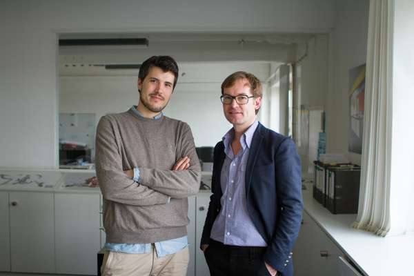 Xavier Busch (left) and Gisbert Pöppler 