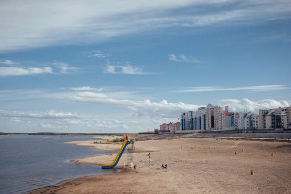 Yakutsk city beach