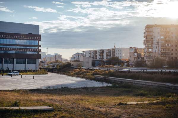 View from Yakutsk’s Poyarkova Street