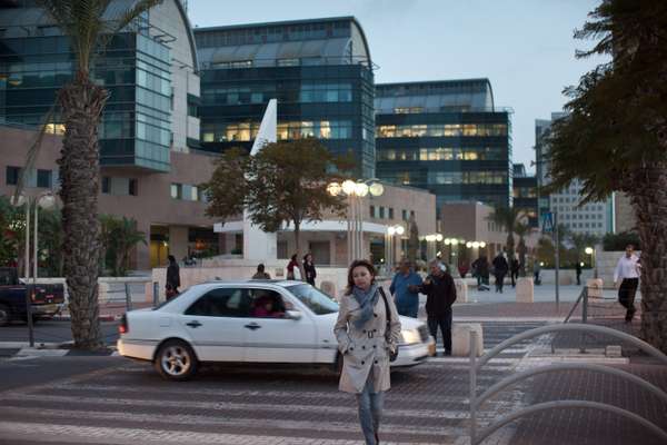 Be'er-Sheva at dusk