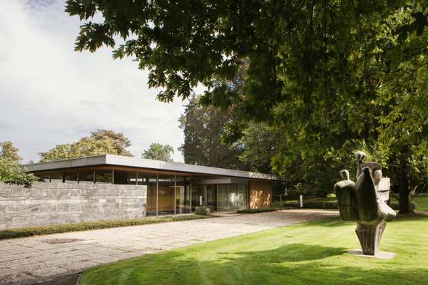 Kanzlerbungalow, or 'Chancellor Bungalow', built in 1964, was home to four chancellors