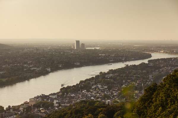 View of the city from the Drachenfels