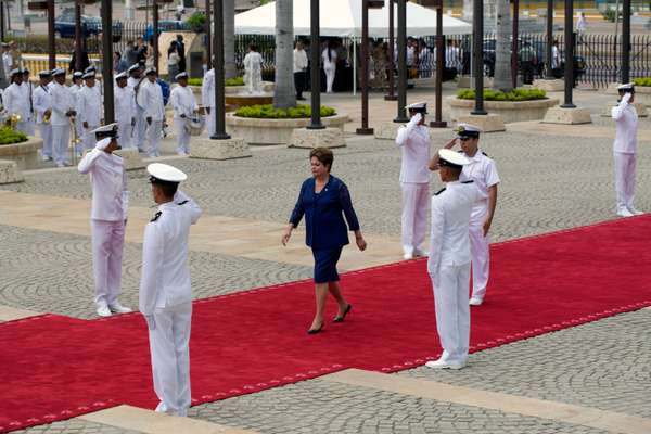 Brazil’s president Dilma Rousseff  