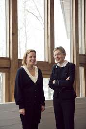 Co Zone founders Veera Mustonen and Marjo Hinkkala 