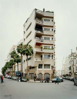 Apartment building on Avenue Hadj Amar Riffi