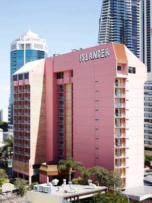 Islander Resort façade, Surfers Paradise