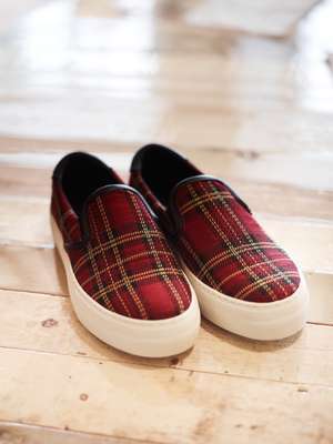 Tartan shoes by Sofie D'Hoore