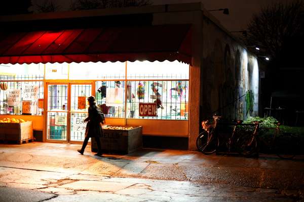 Shop on a North Portland street 